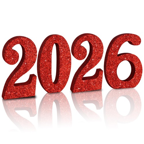Inch 2026 red glitter table - glitter,
